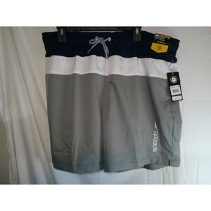 Speedo Swim Trunks 18 Outseam Comfort Stretch UPF 50+ Sun XXL‎ $30 NWT